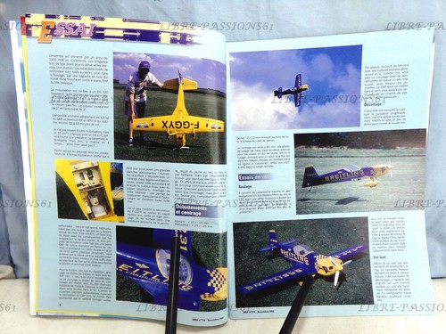 MAGAZINE MRA N°719, NOVEMBRE 1999 + PLAN ENCARTÉ "MS 315 & LE MOTEUR MICRON 1cc" - Picture 7 of 15