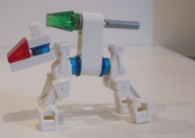 LEGO SPACE POLICE III, 8399 K-9 BOT COMPLETE W/ MINIFIGURE & INSTRUCTIONS