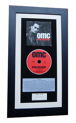 OMC How Bizarre CLASSIC CD Album GALLERY QUALITY FRAMED+EXPRESS GLOBAL SHIP