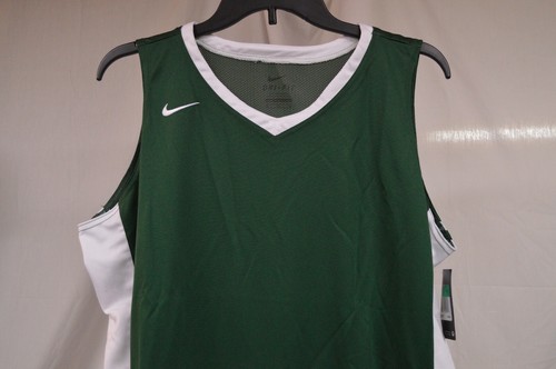 NEW Nike Team Fastbreak Women's Basketball Jersey Green & White 683333-342 XL - Picture 3 of 4