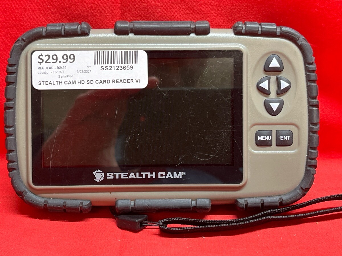 Stealth Cam HD SD Card Reader Viewer with 4.3 Inch Touchscreen LD ...