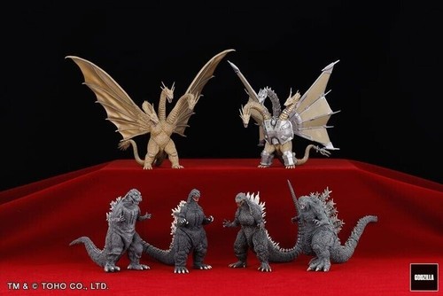 2023 Bandai Plex Toho Gekizo Series Successive Godzilla Monster Part.1 6Pack BOX - Picture 1 of 12