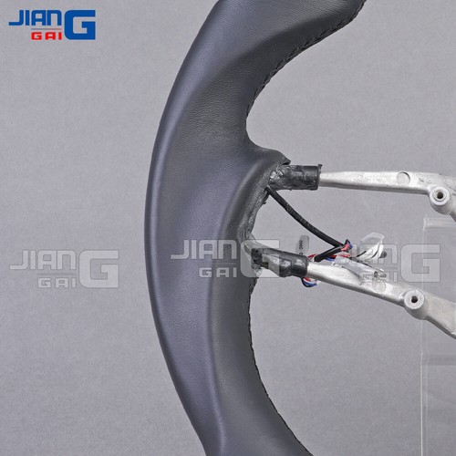 Volante LED de fibra de carbono apto para Porsche 992 911 GTS Cayenne 19+ con calefacción - Imagen 7 de 10