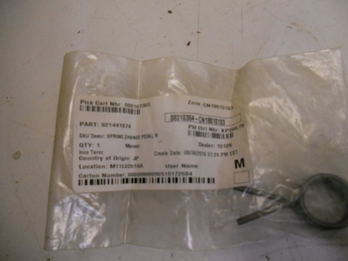 KAWASAKI PEDAL SPRING 921441074 - Imagen 3 de 3