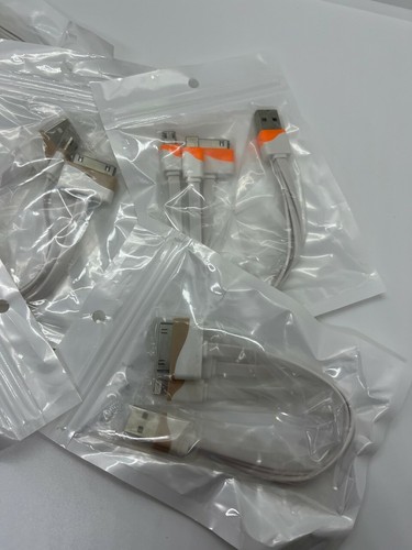 Cavo 3 in 1 per iPad micro USB per Iphone collegamento telefono cellulare power - Picture 5 of 6