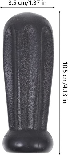 NEW Rounded Replacement Handles for Standard Foosball Tables 8Pack Black - Picture 2 of 5