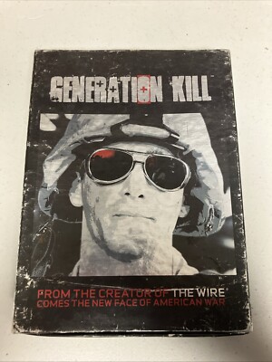 Generation Kill (Blu-Ray 2009, 3 Disc Set) RARE/OOP HBO Miniseries FREE SHIPPING