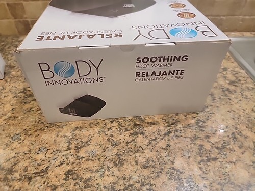 LOOK!! Body Innovations Foot Warmer | Black | New-In-Box | One Size Fits Most - Picture 7 of 9