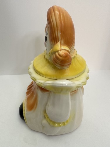 Vintage Raggedy Ann Cookie Jar Hand Painted Maurice Ceramics of California - Picture 5 of 10