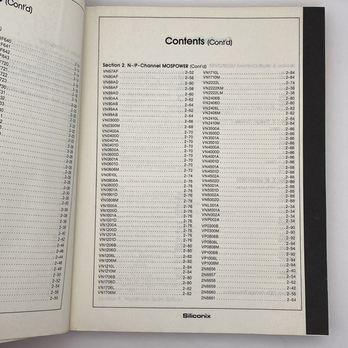 Catálogo de diseño Siliconix MOSPower enero 1983 manual electrónico incluye RF - Imagen 9 de 17