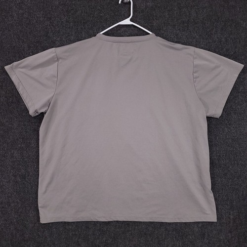 Dickies Shirt Mens 3XL XXXL Gray Short Sleeve Workwear Pocket Crew Neck Logo - Bild 7 von 14