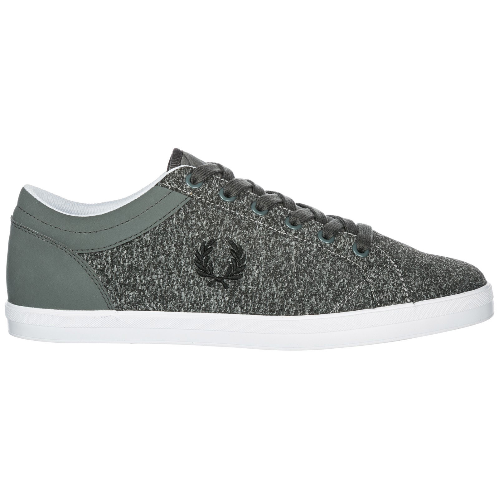 FRED PERRY Zapatos zapatillaS hombre NUOVE ORIGINALE BASELINE BONDED MARL GRIGIO 52F FRED PERRY BONDED Zapatos zapatillaS hombre NUOVE ORIGINALE BASELINE BONDED PERRY MARL GRIGIO 52F 5cc1cf