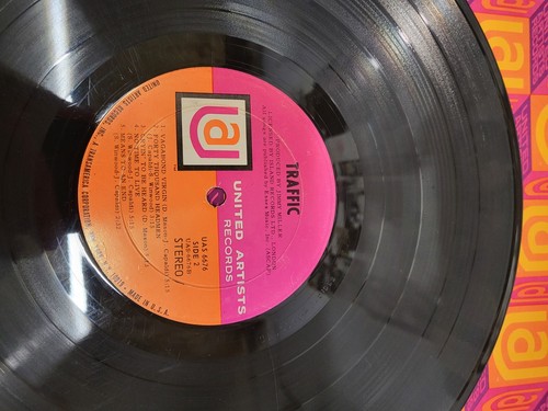 Traffic - Self Title - 1968 - United Artists Records UAS-6676 LP VG VINYL - Imagen 5 de 15