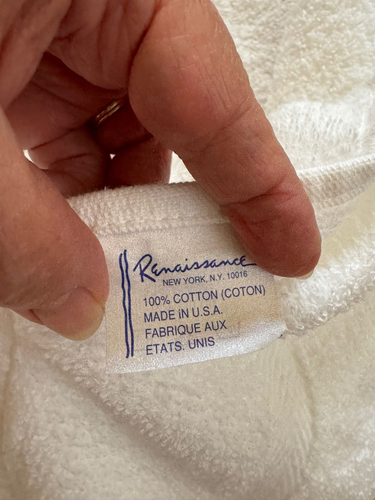 Vintage WHITE HOUSE Seal Towel Novelty by Renaissance Cotton Terry Made USA - Picture 5 of 6