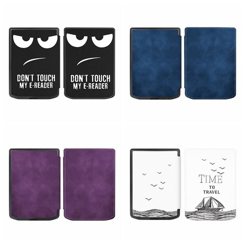 Soft e-Reader Case Auto Wake Sleep Filio Cover for Pocketbook Verse/Verse Pro