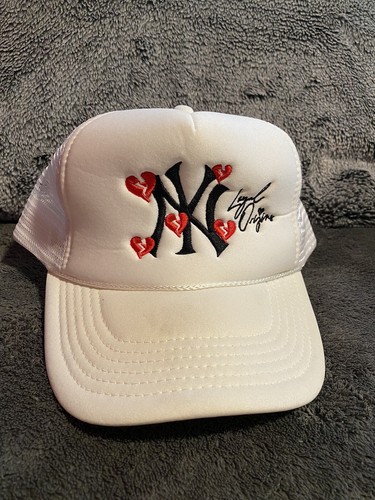 Loyal Origins New York Yankees Trucker Hat Adjustable White Hearts