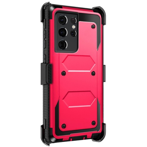 Funda protectora resistente a prueba de golpes para Samsung Galaxy S21 Ultra/S21/S21+/FE + Clip para cinturón - Imagen 47 de 98