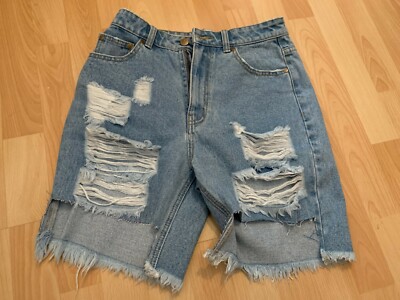 Kurze Hose, blaue kurze Jeans von Minkpink, Größe S, Hot Pants, Neu mit Etikett
