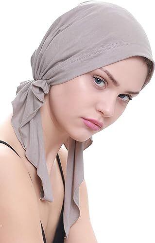 Deresina Pre-Tied Bamboo Bandana for Hair Loss, Soft Chemo Headwear for Women - Picture 24 of 38