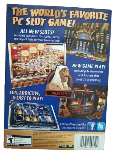 Reel Deal Slots PC DVD Mysteries Of Cleopatra Software Rated T-Teen Phantom EFX - Bild 4 von 8