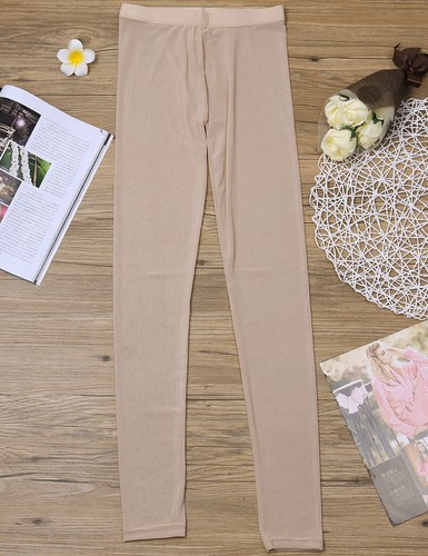 Women's Transparent See through Silk Long Stockings Mesh Pants Tights Lingerie - Picture 33 of 79