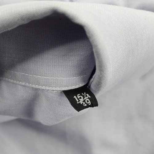 Camicia uomo Paul Smith 16,5 39 viola chiaro cotone lino Made in Italy PS adulto - Foto 12 di 15