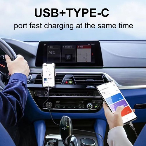 Chargeur Voiture USB Adaptateur AC Double Port Voiture Téléphone Chargeur 3.1A Petit Méthodique - Photo 8 sur 10