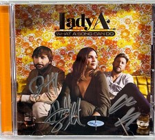 SCOTT KELLEY HAYWOOD LADY A Signed Autograph CD "What A Song Can Do" JSA COA SCOTT KELLEY HAYWOOD LADY A Signed Autograph CD "What A Song Can Do" JSA COA