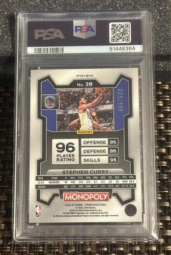 Stephen Curry 2021-22 Revolution Supernova Cubic /50 + 75th - PSA 10 GEM MINT - Picture 18 of 19