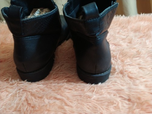 Women's Eurosoft By Soft Leather Black Boots Size 10 - Picture 6 of 6