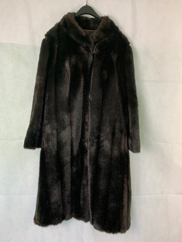 DEspirit Faux Fur Black Size 38 Preowned - Picture 3 of 3