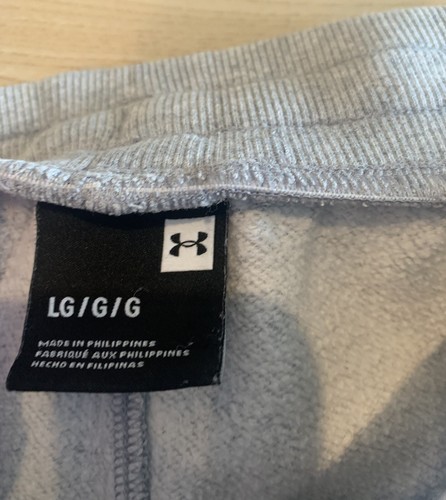 Pantalones de chándal Under Armour grises para hombre talla grande ropa de calle atlética cómoda  - Imagen 3 de 4