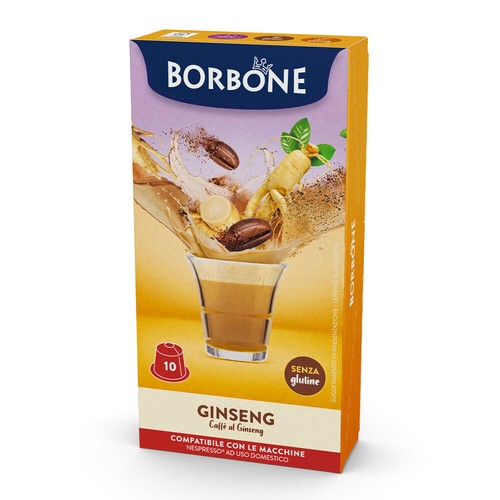 Caffè Borbone 120 capsule compatibili Nespresso GINSENG - Foto 1 di 5