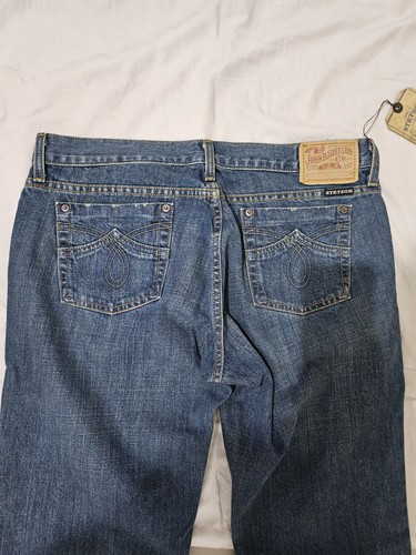 New 816 Stetson Classic Bootcut Womens Jeans Size 14 - 42" Long Easy Tailoring - Picture 11 of 13