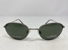 Charmant CH12225P GR 52-20-135 Gray Matte GREEN POLARIZED LENS Sunglasses -C76