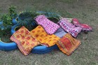 Wholesale Lot Of Indian Vintage Kantha Quilt Handmade Throw Blanket Bed Cover
