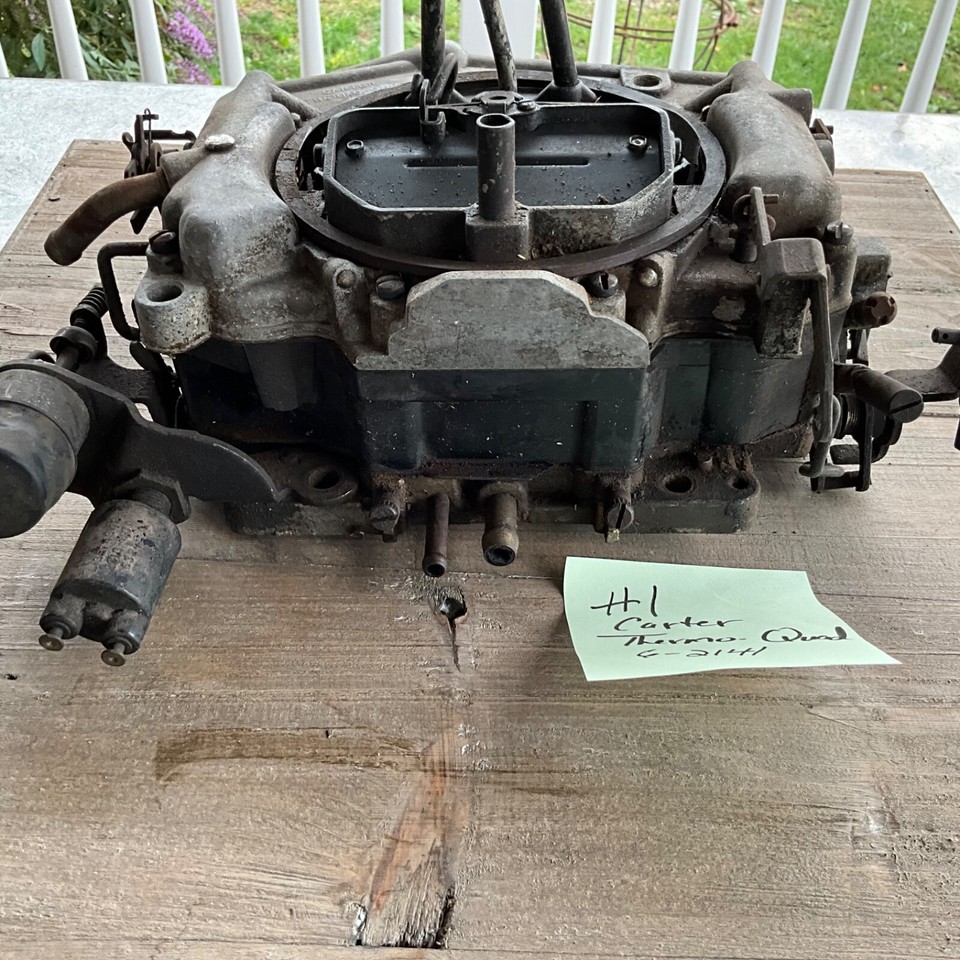 CARTER THERMOQUAD 4 BARREL CARBURETOR MODEL 62141 DODGE MOPAR PARTS