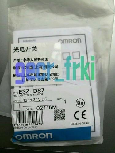 Omron E3Z-D87 Photoelectric Switch E3ZD87 New One Free Shipping - Picture 4 of 4
