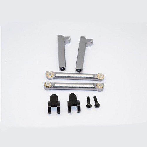 CNC Aluminum Alloy +POM Rear Sway Bar Mount Set For 1/10 Axial YETI 90026 - Picture 11 of 20