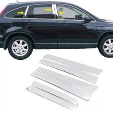 6pc garniture de porte pilier de colonne pour 07-11 honda crv fenêtre