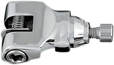 Kuryakyn 4568 Chrome Serrated Replacement Clevis with Hardware