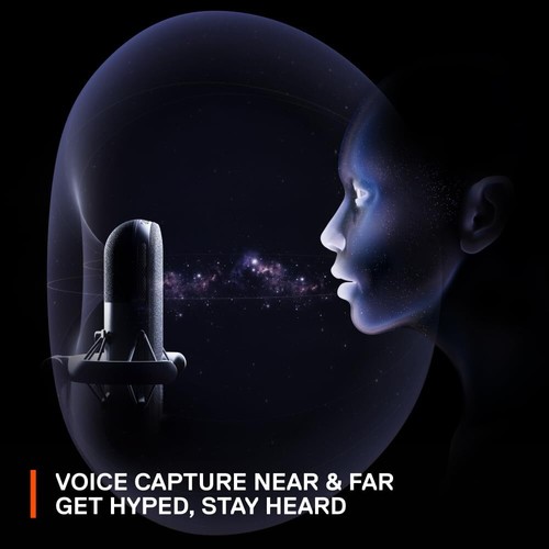 SteelSeries Alias USB Mikrofon für PC — 3x größere Kapsel für Gaming, Streaming...... - Bild 4 von 6