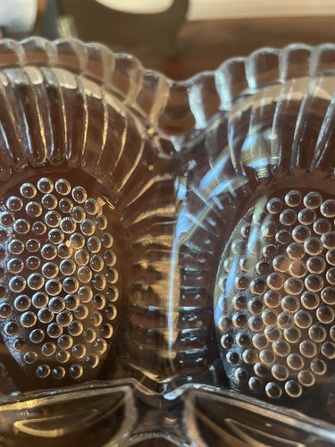 Vintage Indiana Glass Hobnail Deviled Egg Plate 11” Diameter - Picture 6 of 6