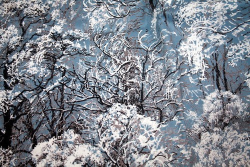 TREES IN WINTER FROM TIMELESS TREASURES - 100% COTTON FABRIC - Picture 4 of 5