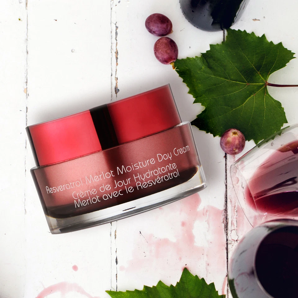 Vine Vera Resveratrol Merlot Day Moisturizing Hydrating Anti Aging Face Cream - Image 4 of 4