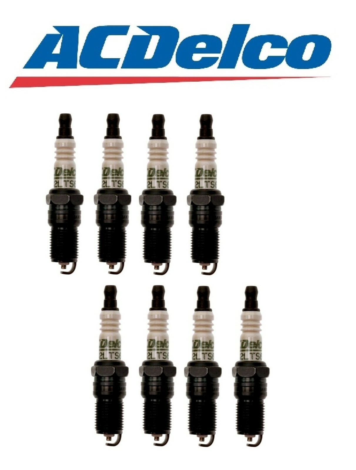 Set Of 8 Spark Plugs AcDelco For Ford Lincoln Mercury Panoz Qvale V8 R42LTS