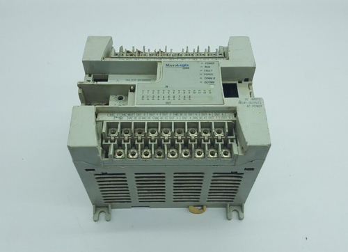 PARTS ONLY ALLEN BRADLEY 1762-L24BWA MICROLOGIX 1200 SER C REV E CONTROLLER - Picture 8 of 10
