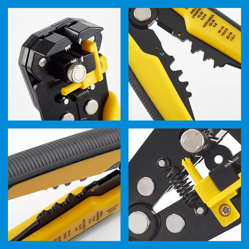 Wire Stripper Tools Multitool Pliers Automatic 5 In1 Stripping Cutter Crimping C - Picture 5 of 5
