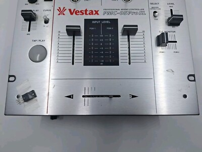 Vestax PMC-05 Pro SL Professional DJ Scratch Mixer-No Power Vestax PMC-05 Pro SL Professional DJ Scratch Mixer-No Power