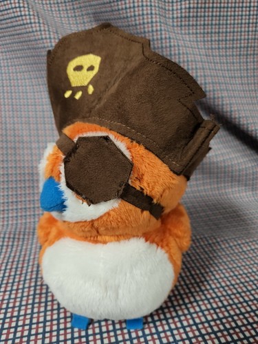 Pirate Pepe Blizzard Plush Collector Limited Edition World of Warcraft Bird Toy - Picture 2 of 9